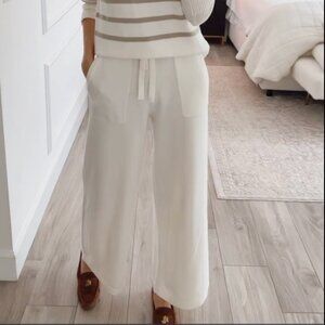 Haven Well Within Organic Cotton Knit Wide Leg Pants
